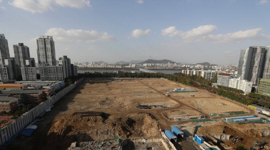 신반포3차·경남 아파트 재건축 현장. <연합뉴스>